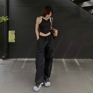 Degrey Cargo Pants Black - DCPB