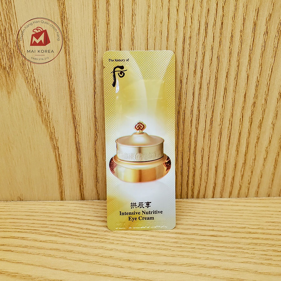 Kem dưỡng mắt Whoo vàng chống lão hóa, xóa nếp nhăn, vết chân chim vùng mắt