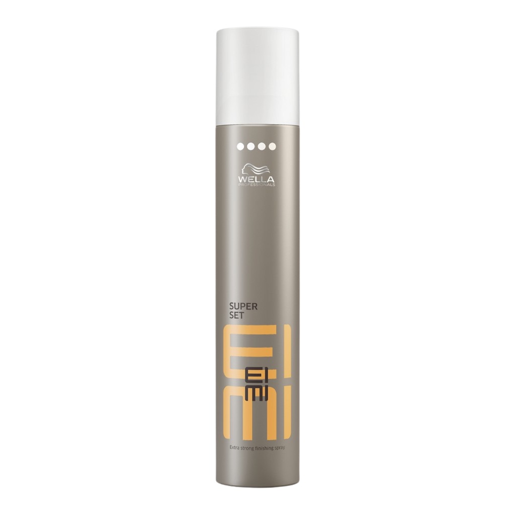 Keo xịt Wella EIMI giúp định hình và giữ nếp tóc Super Set Extra Strong Finishing Spray 300ml