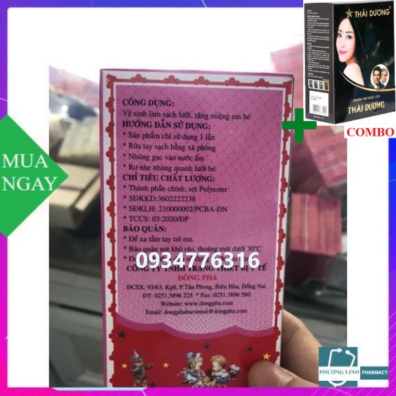Combo Gội Là Đen Thái Dương+ RƠ LƯỠI CHO BÉ