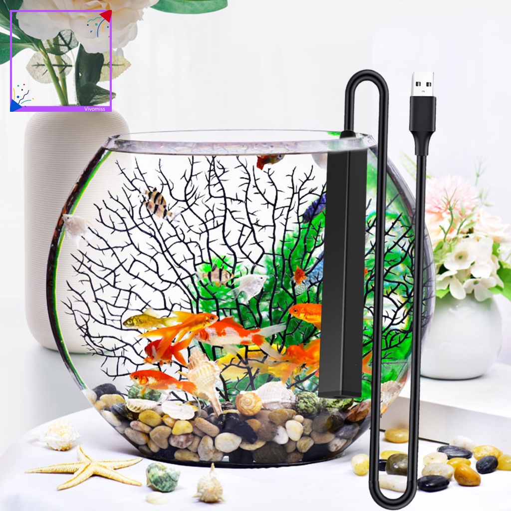 Thiết Bị Sưởi Ấm Nước Bể Cá Điện Áp Thấp Mini