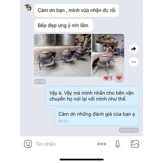 Bếp đun củi gang, kiềng gang