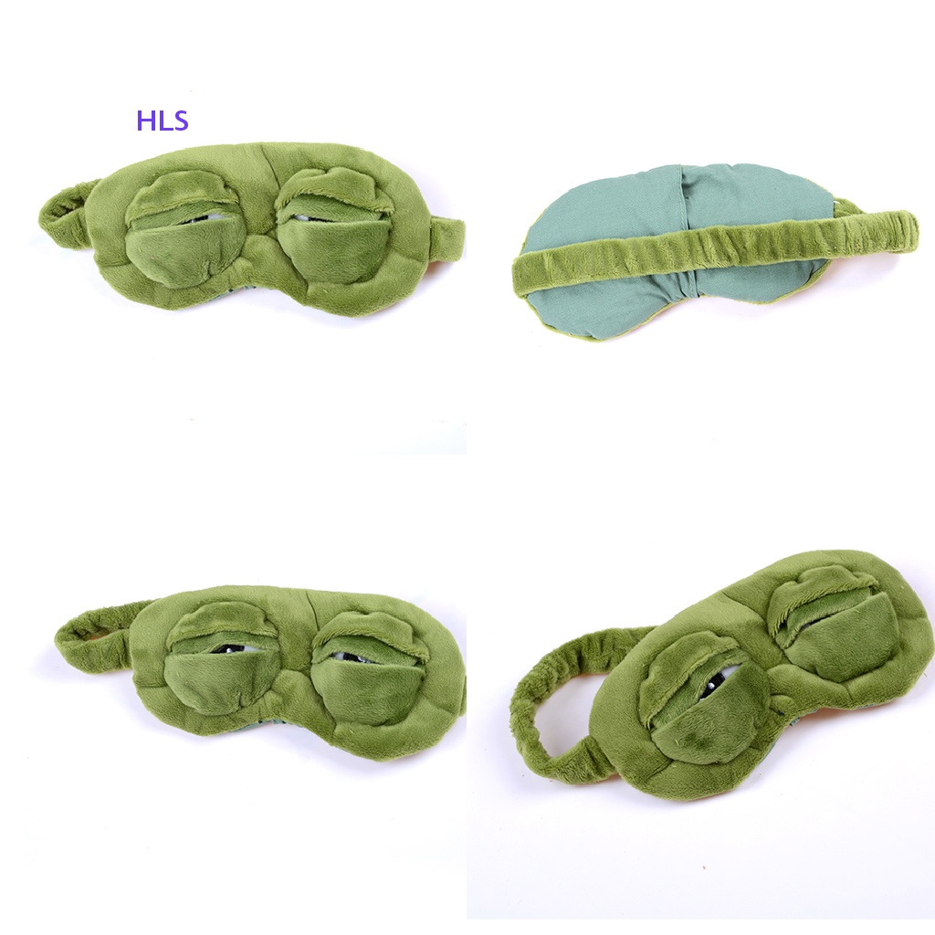 Bịt Mắt Ngủ Hình Chú Ếch 3D Vui Nhộn Ngộ Nghĩnh