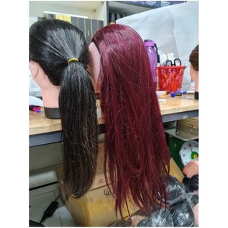 Đầu ken manocanh tập cắt tóc