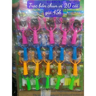vỉ 20 chiếc trạc ban chun siêu đẹp