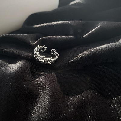 Nhẫn Hở Hình Ngôi Sao Phong Cách Retro Đơn Giản Cho Nữ