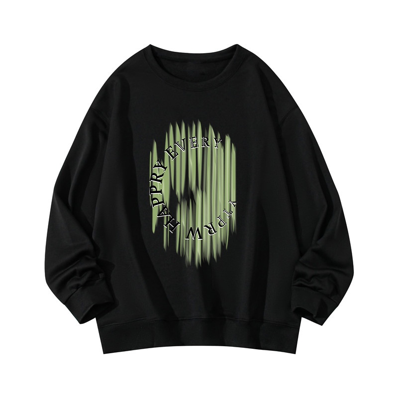 NRVP Áo Thun Nữ Dài Tay Dáng Rộng In Hình Phong Cách Hàn Quốc Mới