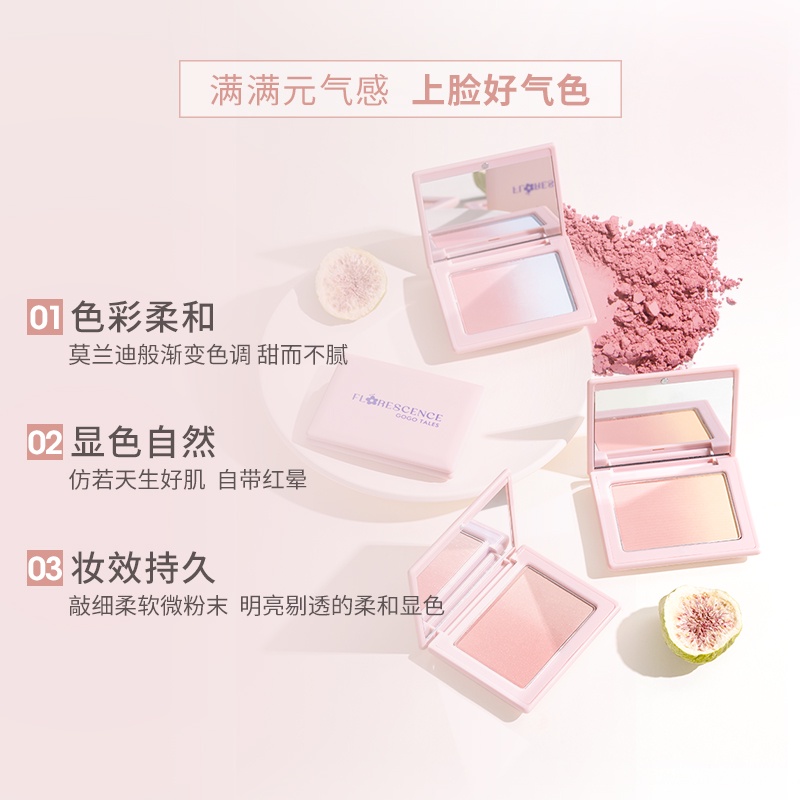 Gogotales Phấn Má Hồng gogotales Màu gradient Mờ Tự Nhiên