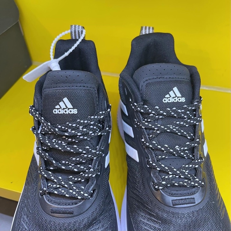 Giày thể thao sneaker alphamagma đen sọc trắng 2022