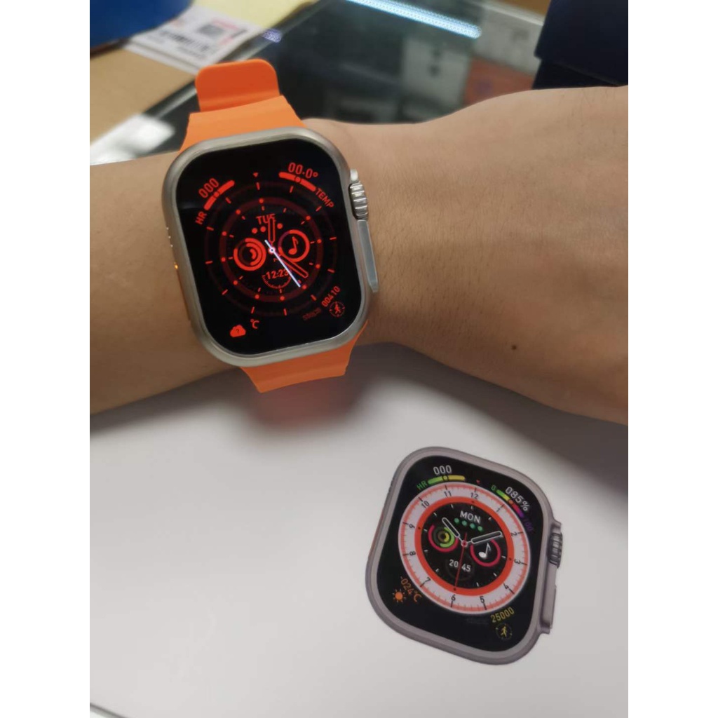 Đồng Hồ Thông Minh 2022 IWO 49mm ultra 8 NFC 8 Bluetooth Gọi Điện 2.02inch 380Mah PK H10 ultra MT8 ultra