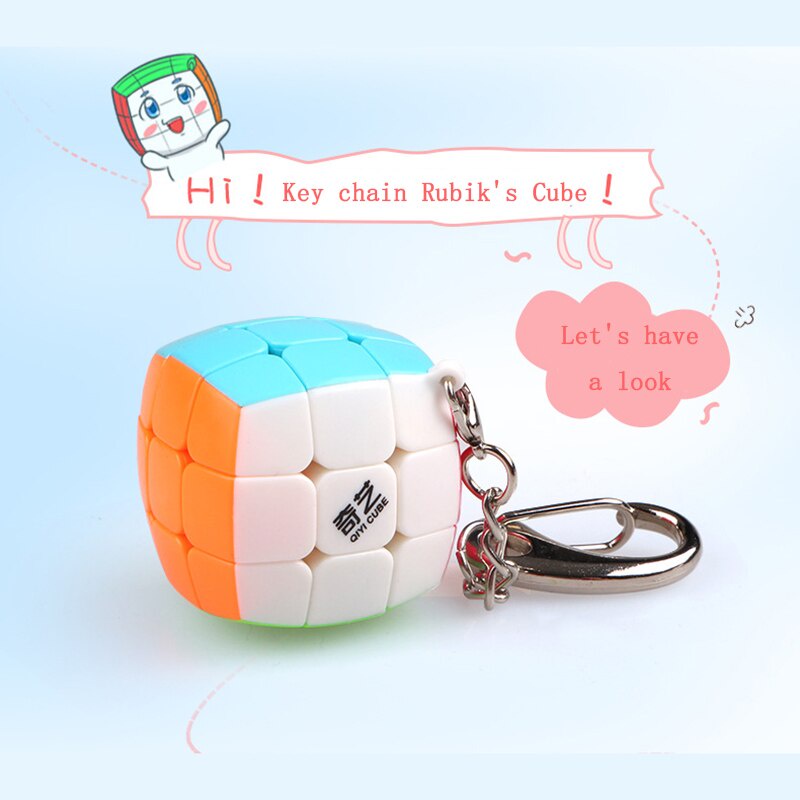 Móc Khóa Hình Khối Rubik Mini 2nd Đặt Hàng Thứ 3