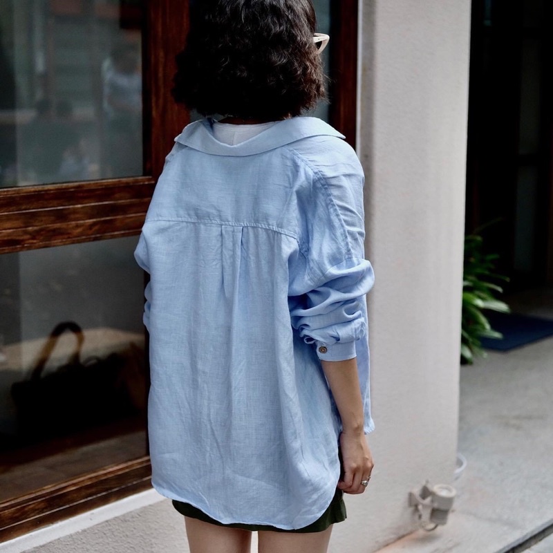 Áo Sơ Mi Tay Dài Linen - Blair Shirt - PHUTA