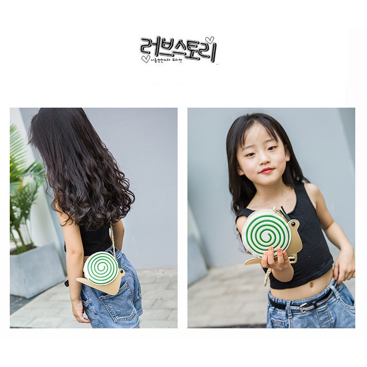 Túi đeo chéo mini cho bé trai bé gái Hạ Băng Designs, túi xách mini trẻ em đựng tiền điện thoại - Côn trùng