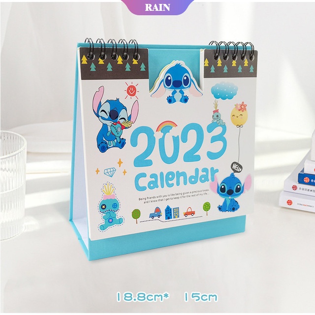 Lịch Để Bàn 2023 Họa Tiết Hoạt Hình Sanrio Hello Kitty Dễ Thương Dùng Trang Trí Văn Phòng / Trường Học