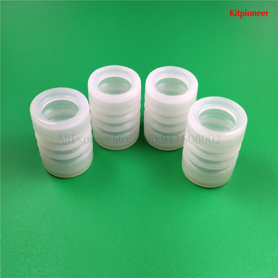 Ống Silicone 4 Trong 1 Co Giãn Dùng Làm Kem Que Tiện Dụng