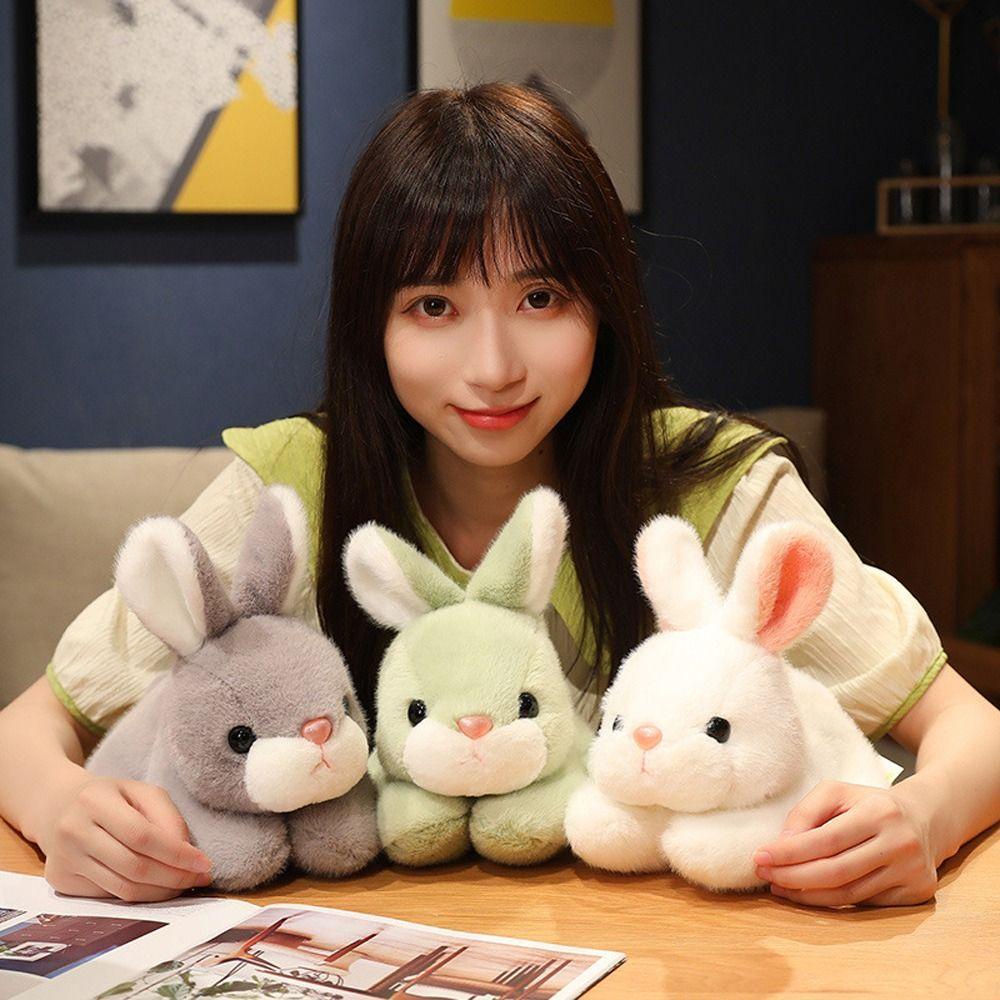 ANEMONE Thỏ Nhồi Bông Mini Mềm Mại Trang Trí Nhà Cửa