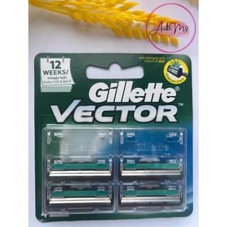 Lưỡi dao cạo gillette vector 4 lưỡi
