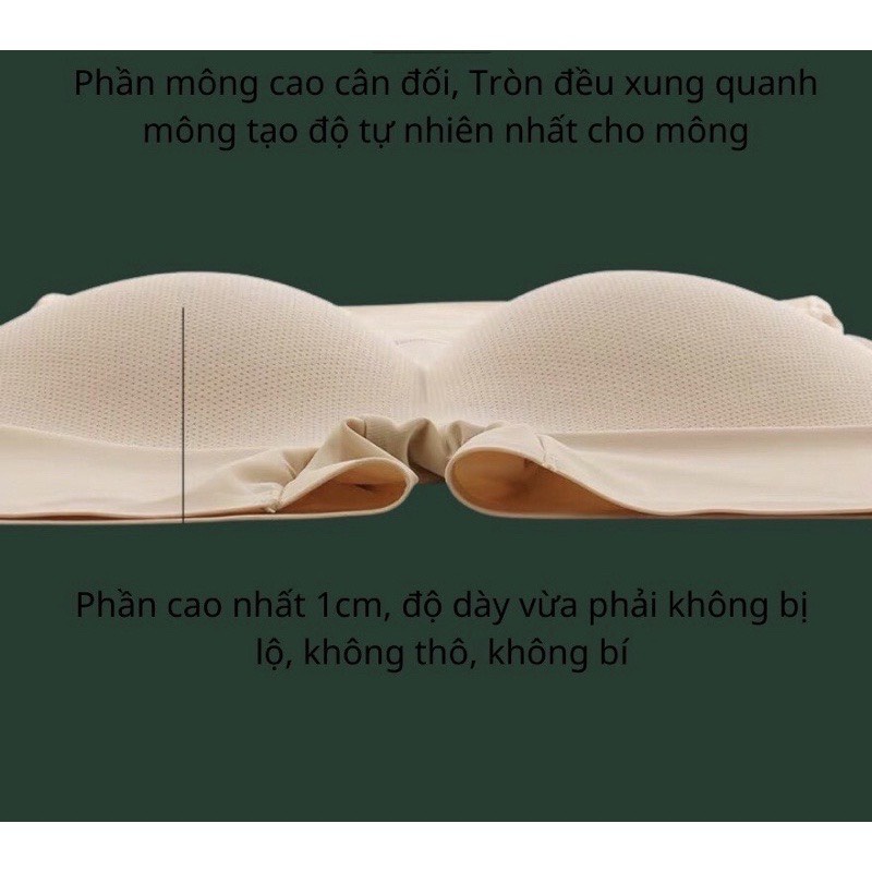 Quần độn mông gen bụng cạp cao Silive