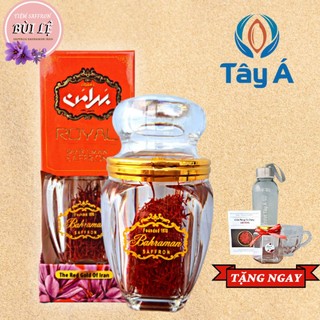 Nhụy hoa nghệ tây- saffron Tây Á 2Gr [TẶNG CHAI THỦY TINH TÂY Á SANG TRỌNG, TIỆN LỢI]