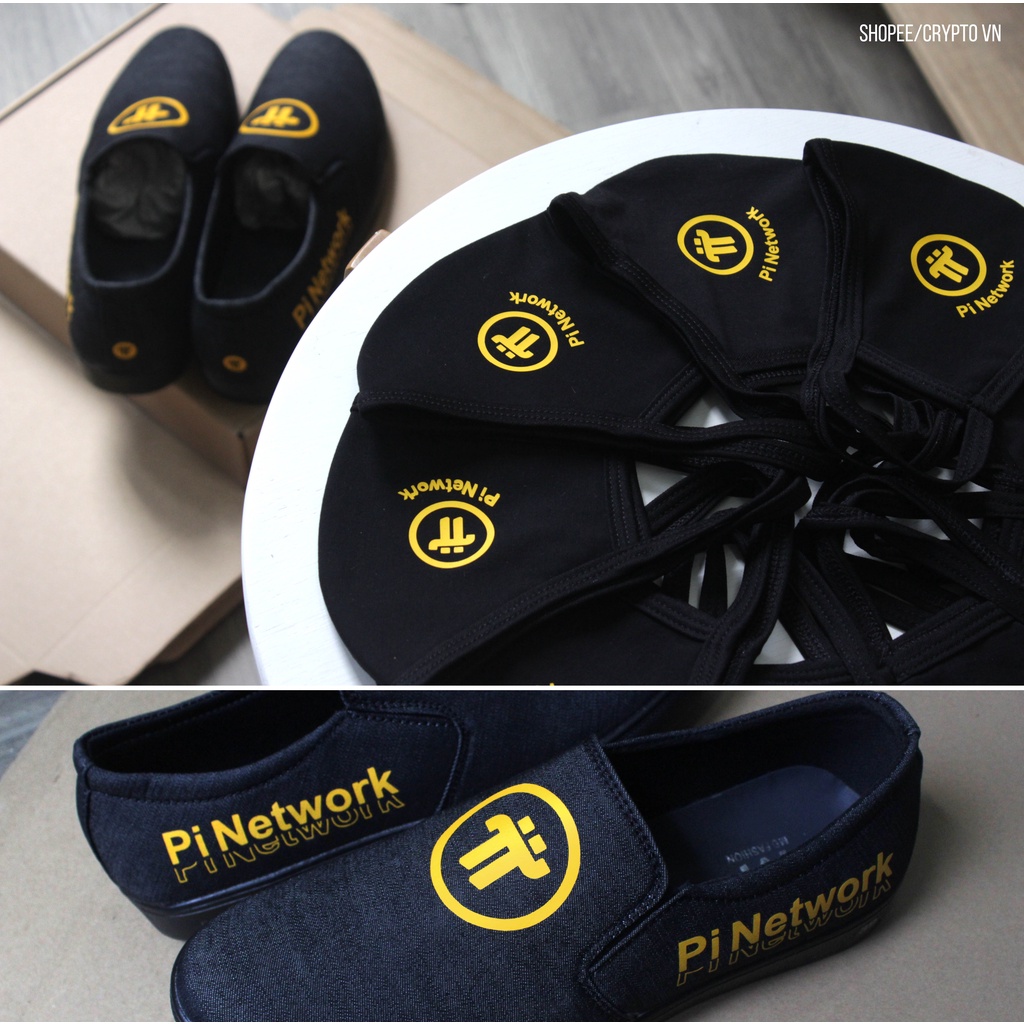 Khẩu Trang cao cấp Pi Network. Áo Pi, Binance.Bitcoin