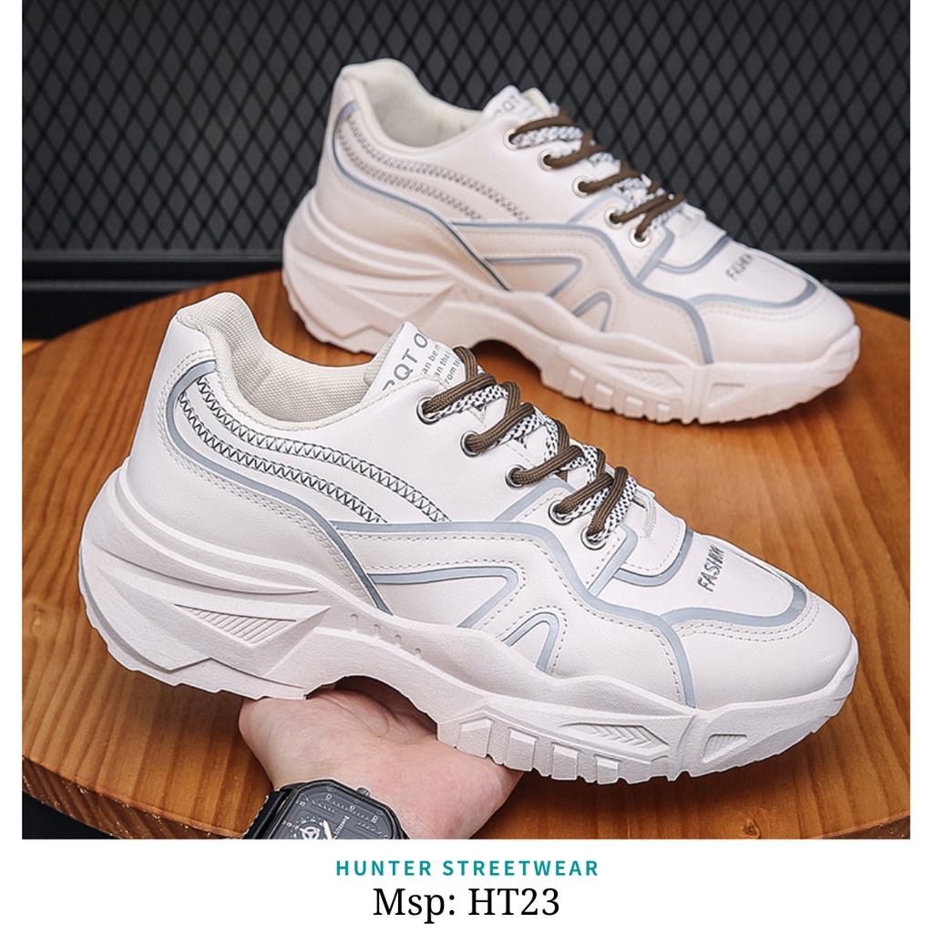 Giày Thể Thao Nam Tăng Chiều Cao 5cm  Nhẹ, Êm form GỌN ôm chân
