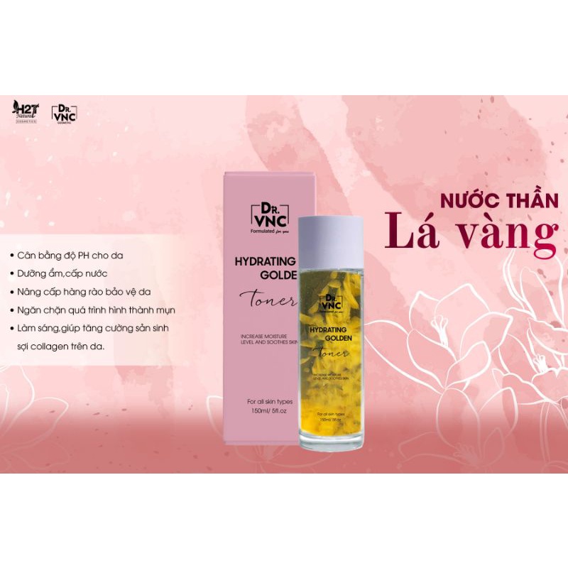Nước Toner❤️Hydrating Golden❤️ngăn chặn quá trình hình thành mụn, làm sáng da