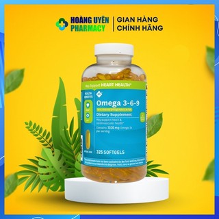 Omega 369 heart health mỹ 325 viên