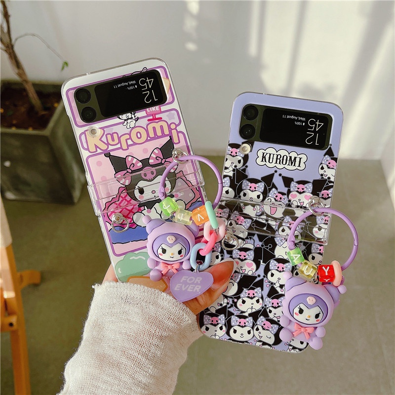 Ốp Điện Thoại Hoạt Hình Koloomi Dễ Thương Cho Samsung Galaxy Z Flip 4 Z Flip 3 5G Z Flip 4 Zlip 3 Flip 4 Z Flip 3