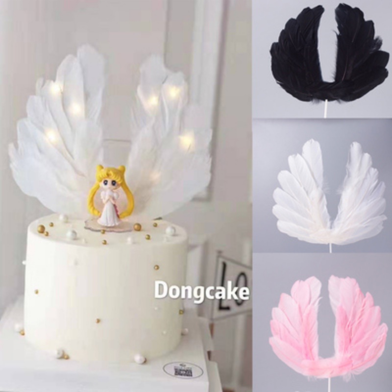 Cánh Thiên Thần Trang Trí Bánh Kem