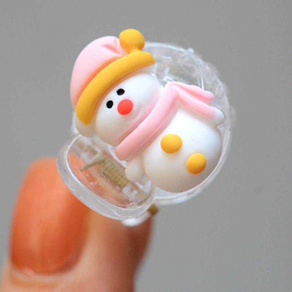 Kẹp Tóc Hình Ông Già Noel Hoạt Hình Dễ Thương Phong Cách Hàn Quốc Cho Bé