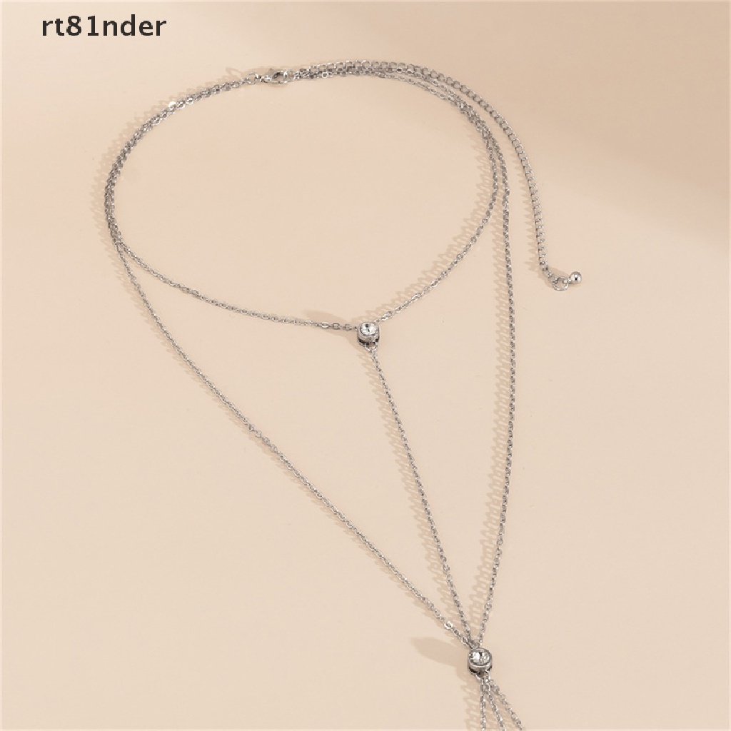 Rt Vòng cổ Cơ Thể Dạng Chuỗi Đơn Giản Phong Cách Boho Quyến Rũ Cho Nữ