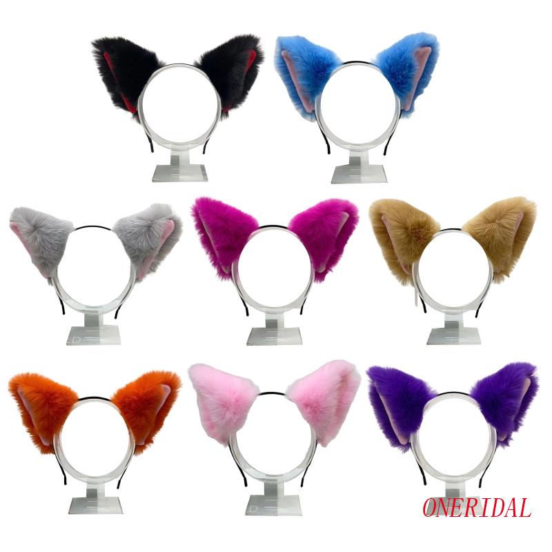 Băng Đô Cài Tóc Hình Tai Mèo Dễ Thương Cho Nữ