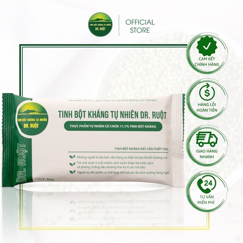 Tinh Bột Kháng Tự Nhiên Dr.Ruột