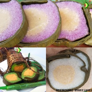 Bánh tét nhân đậu chay (giao màu ngẫu nhiên) [bánh tét trà cuôn hai lý tại trà vinh]