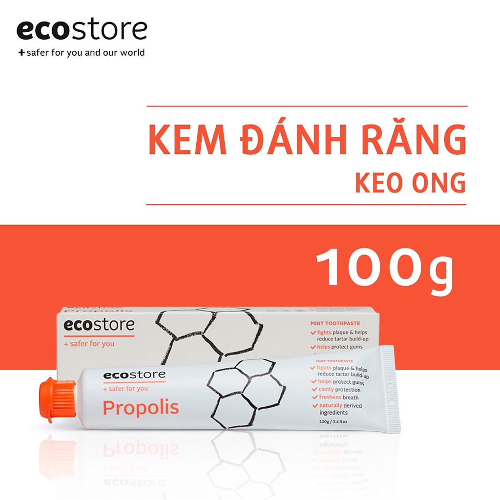 [Gift] Kem đánh răng keo ong Ecostore 100g [T7.23]