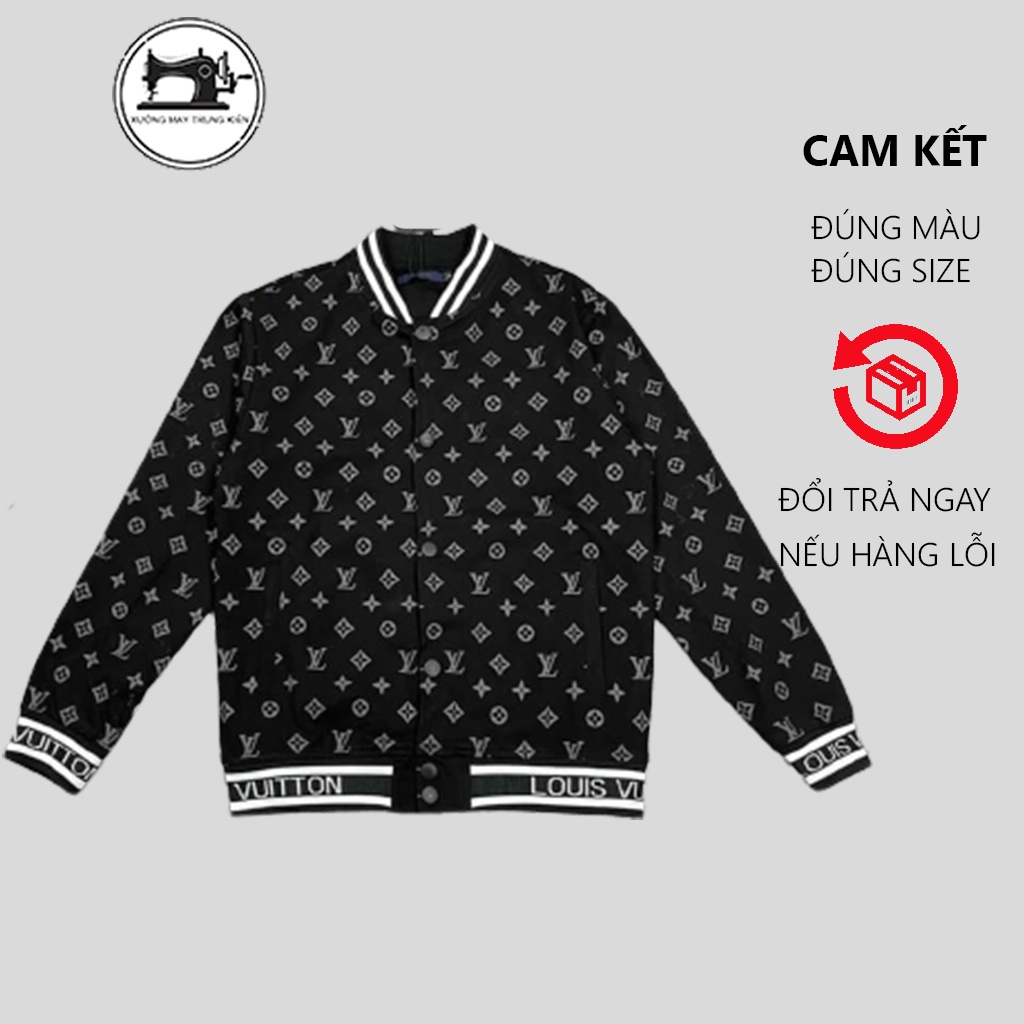 Áo Khoác Bomber Họa Tiết Chữ Chất Liệu Nỉ Mềm Mịn Varsity - BB15