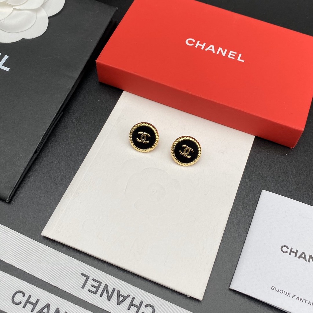 Khuyên Tai Tròn Khắc Chữ Bằng Thép Titanium Thời Trang Dành Cho Nữ