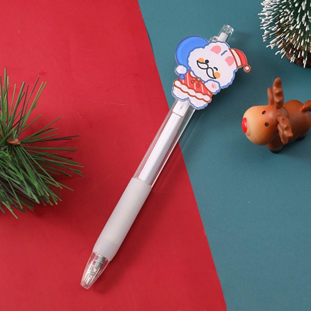 CHOOKEY Set 6 Bút Mực Gel Dạng Nhấn Tiện Dụng Cho Học Sinh