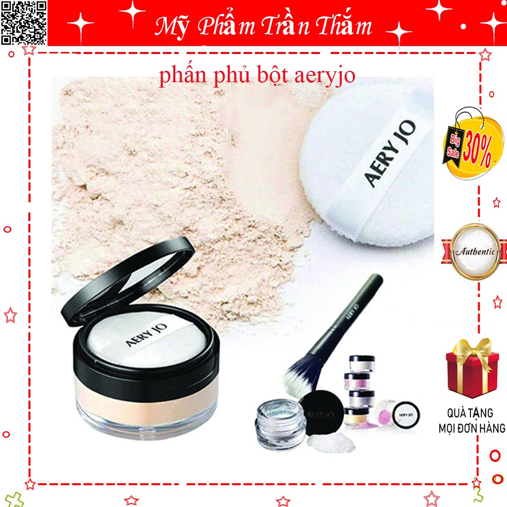 Phấn phủ bột Aeryjo siêu mịn thích hợp cho mọi da ⭐ CÓ VIDEO HÀNG THẬT DO SHOP TỰ QUAY ⭐