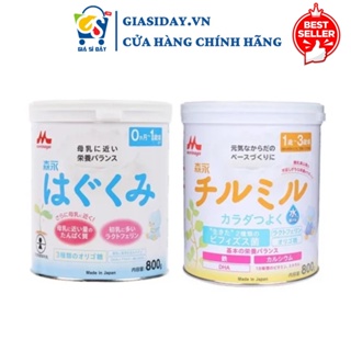 Sữa bột Morinaga Số 0 & Số 9 , 0-1 & 1-3 Nội Địa Nhật - Hộp 800gr