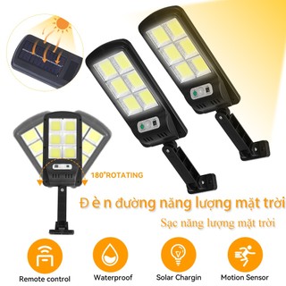 CHUANGYANG Đèn Led Năng Lượng Mặt Trời Siêu Sáng 48/100/120/128 COB Cảm Biến Chuyển Động