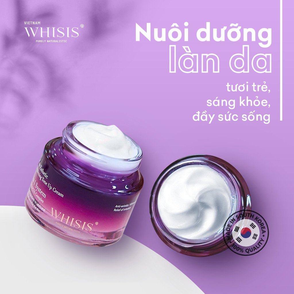 Combo Chống Lão Hóa Giảm Nếp Nhăn Cho Da Trẻ Hóa Whisis