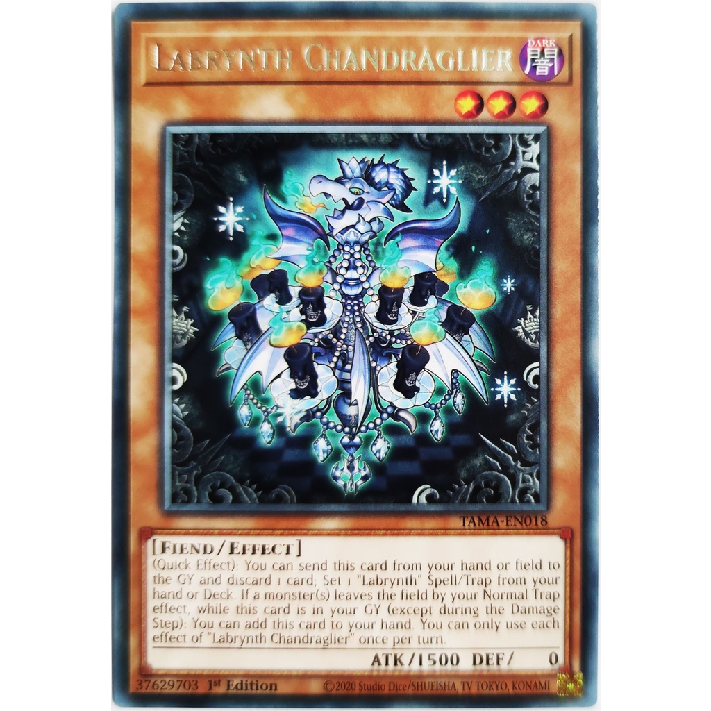 [Thẻ Yugioh] Labrynth Chandraglier |EN| Rare