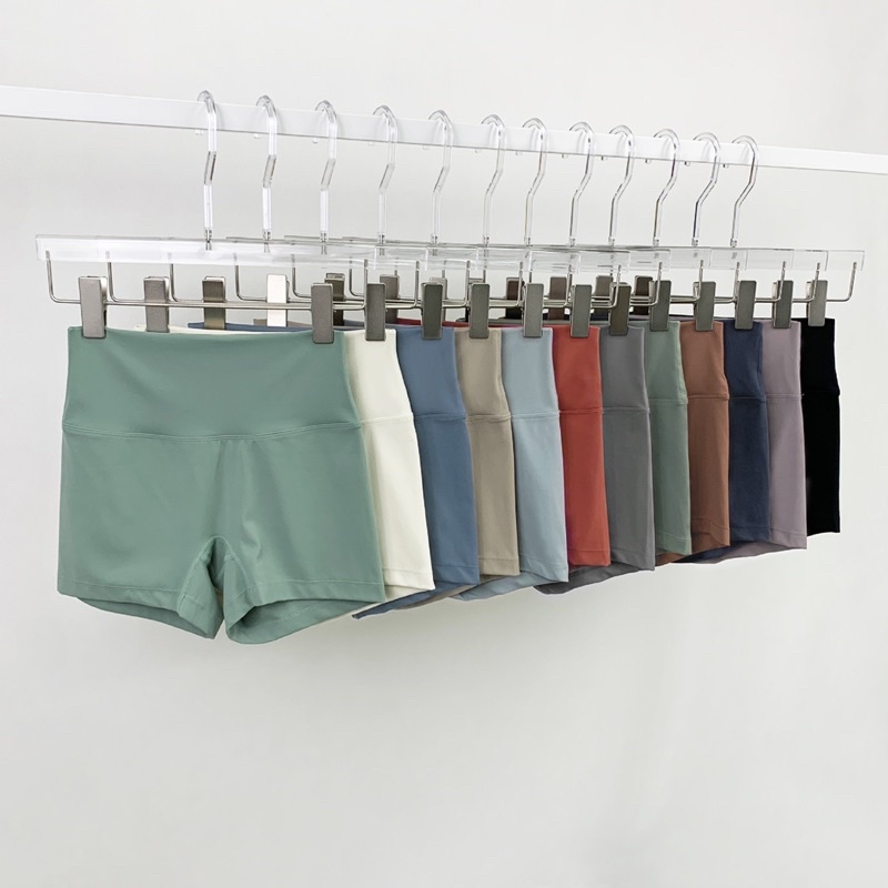 Quần short,quần đùi thể thao nữ lưng cao chất poly cao cấp