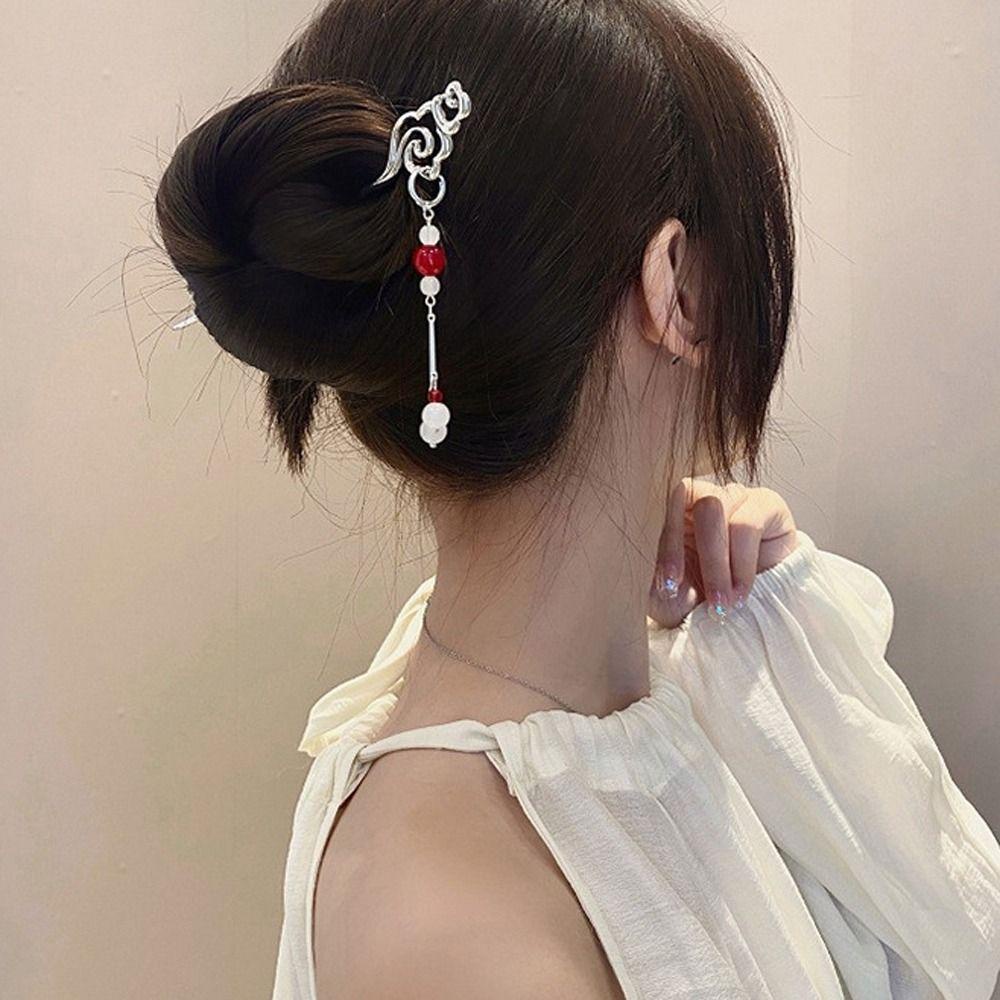 Trâm Cài Tóc Tua Rua Trái Tim Thanh Lịch VANES1 Dành Cho Cô Dâu