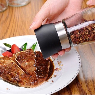 Lọ xay tiêu, cối xay tiêu nhỏ gọn cầm tay lưỡi sắc bén
