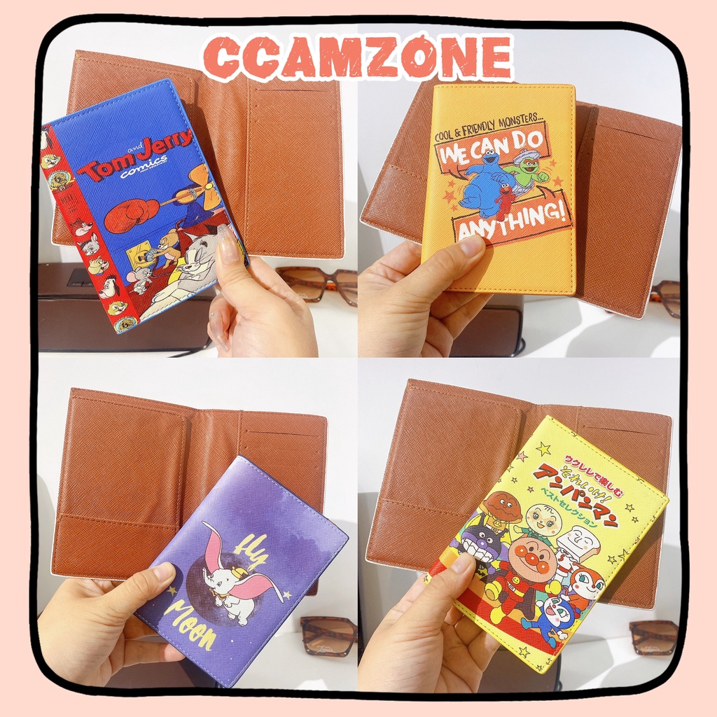 Ví Đựng Passport Dễ Thương ccamzone