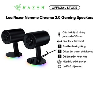 Loa Razer Nommo Chroma 2.0 Gaming Speakers