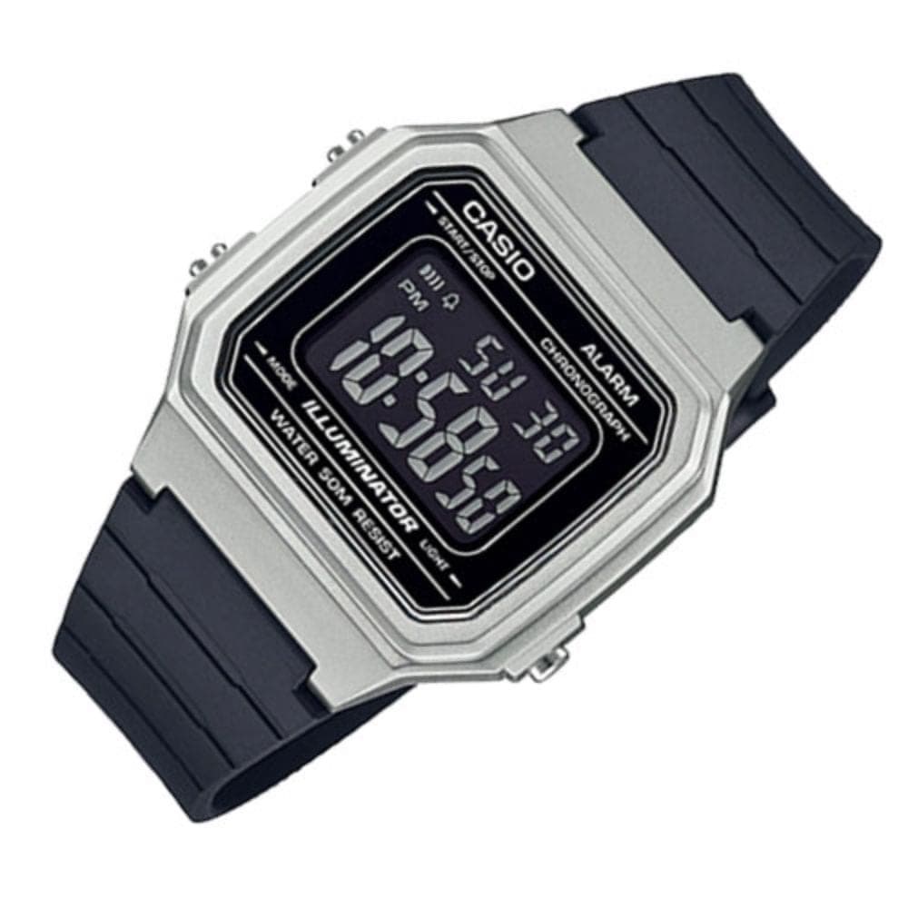 Đồng Hồ Casio Điện Tử W-217HM-7BVDF Dây Nhựa - Chống Nước WR50m - Tuổi Thọ Pin 7 Năm