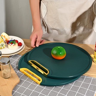 Thớt nhựa tròn pe đa năng kháng khuẩn đường kính 33cm